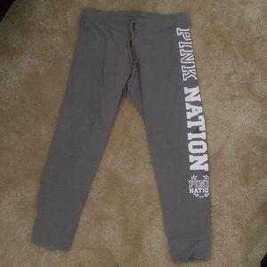 LOVE PINK SWEAT PANTS